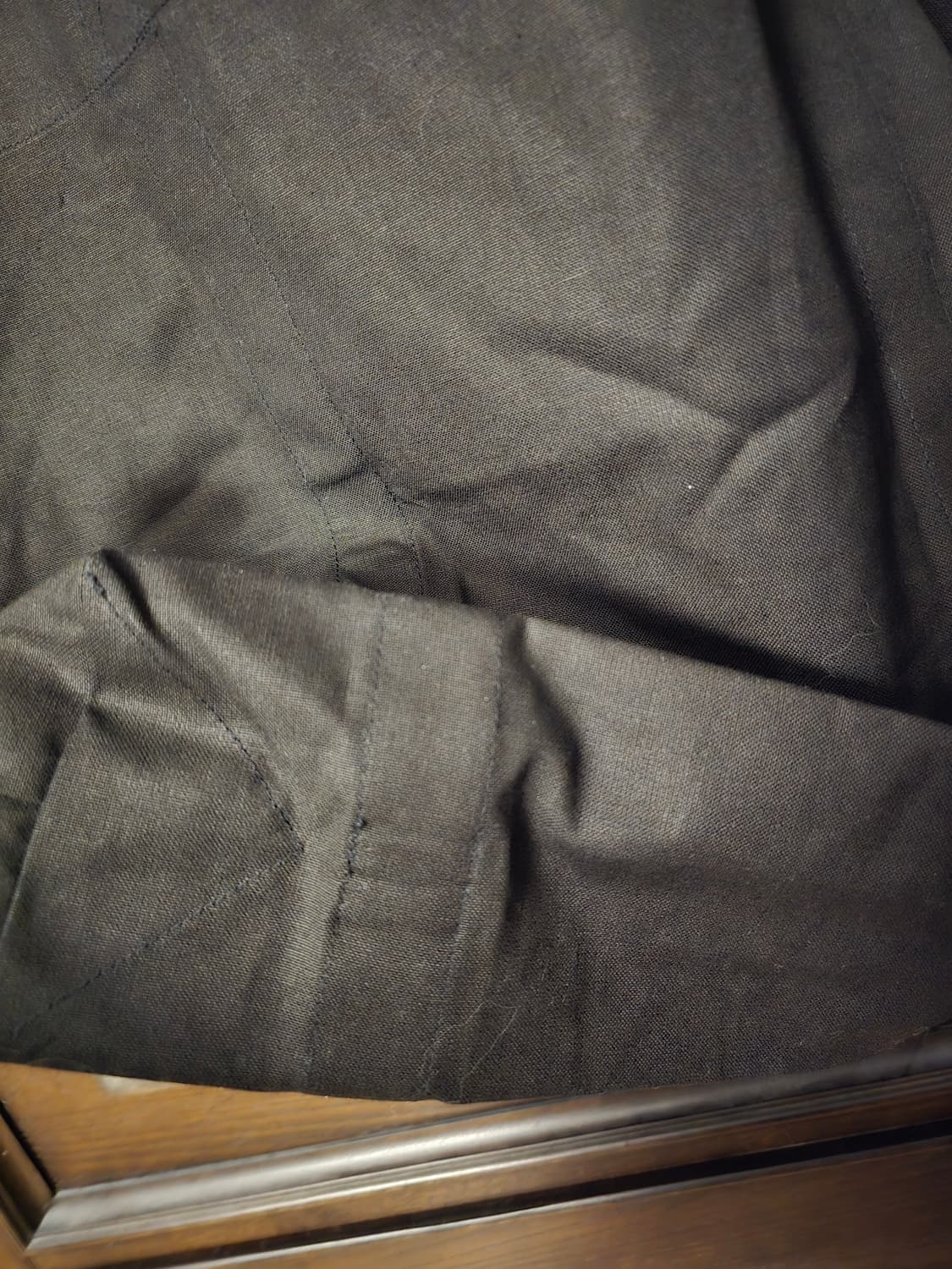 요지 야마모토 레터링 코튼 토트백 새제품입니다. 상품이미지3