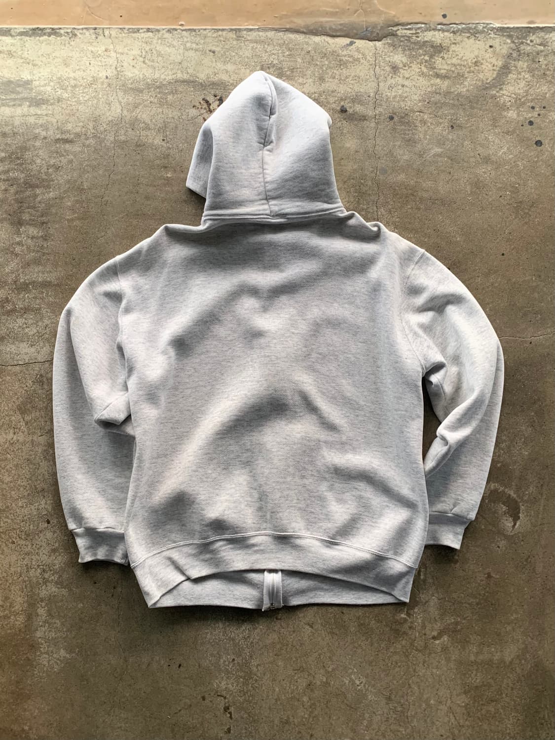 90s 러셀 애슬레틱 집업 스웻 후디 헤더그레이 상품이미지8