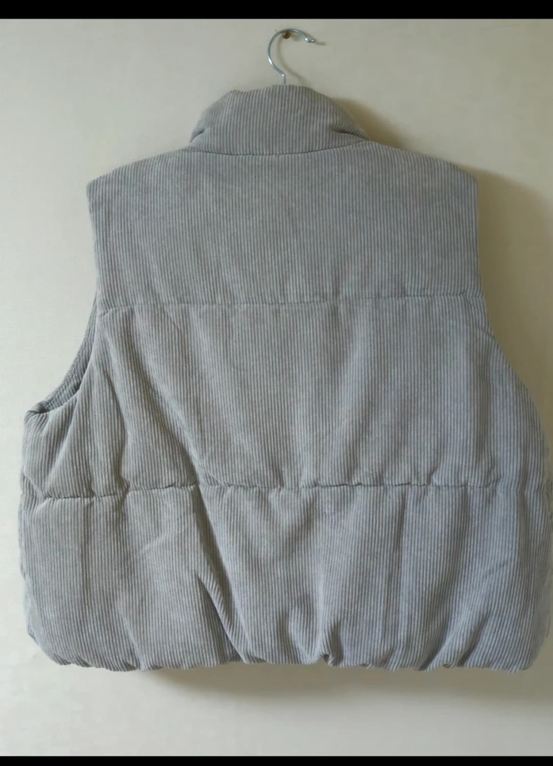 여자 후아유 코듀로이 곰돌이 조끼 L 그레이 상품이미지2