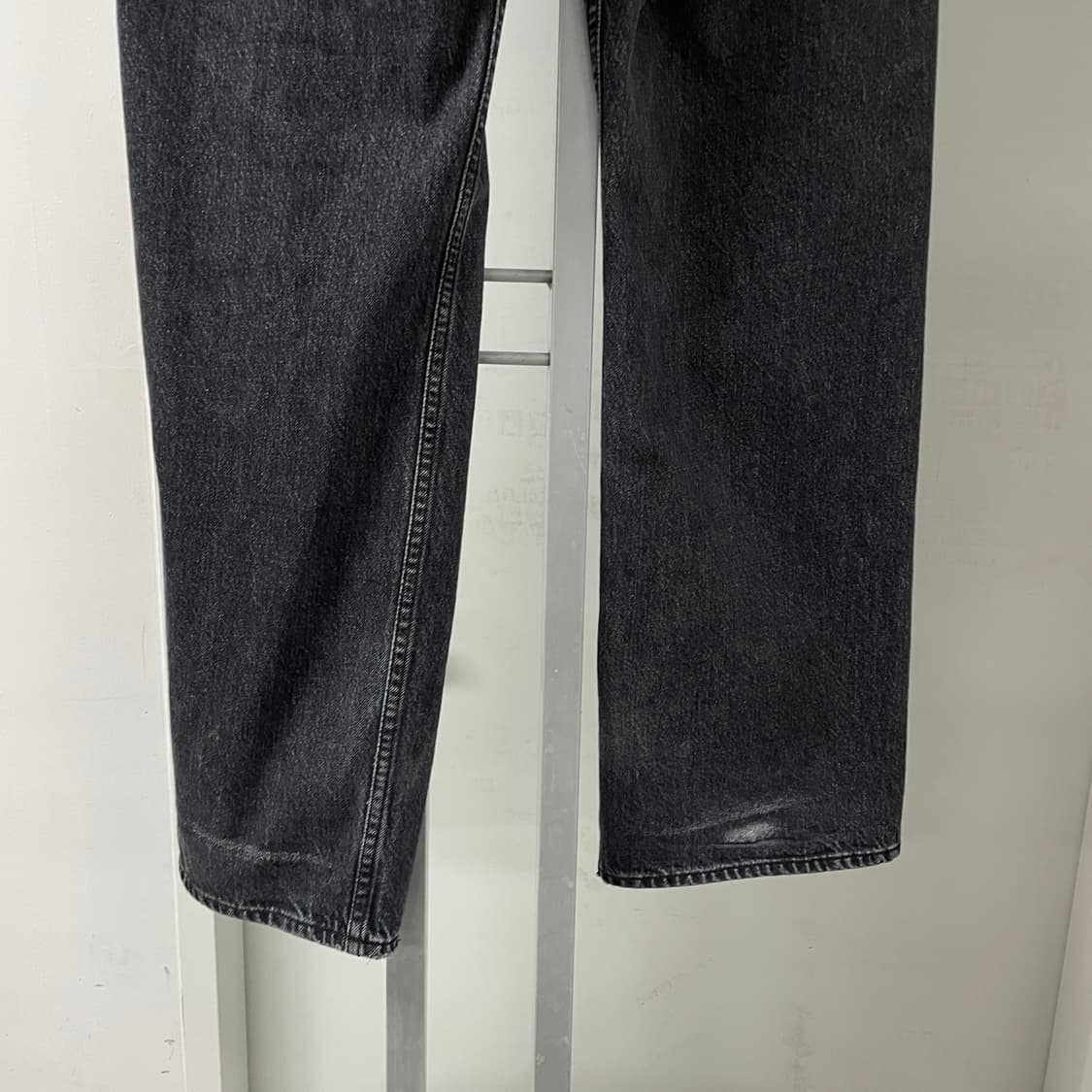 아워레가시 흑청 데님 팬츠 46 상품이미지3