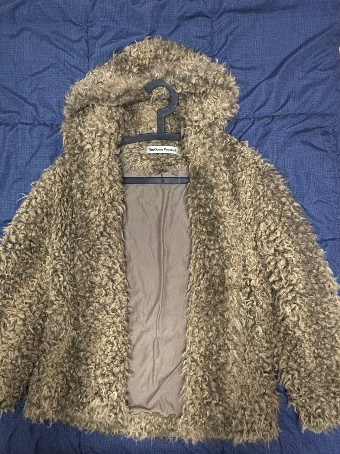 오픈와이와이 후드 퍼자켓 상품이미지1