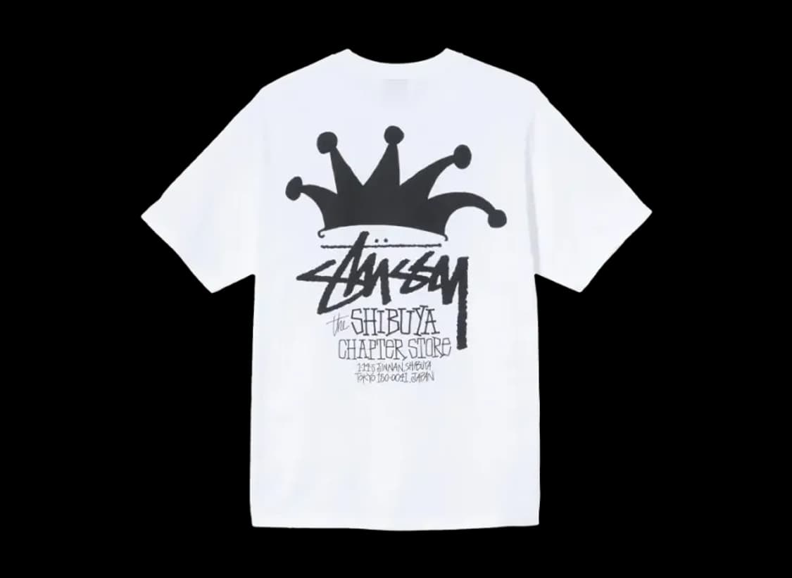 [L] 스투시 시부야챕터 오프닝 티셔츠 상품이미지1