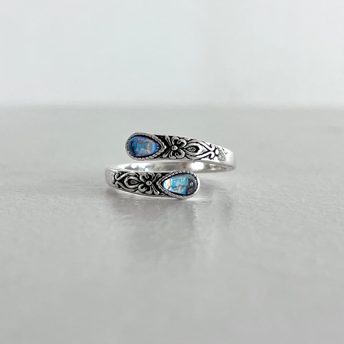 보헤미안 문스톤 반지 상품이미지1