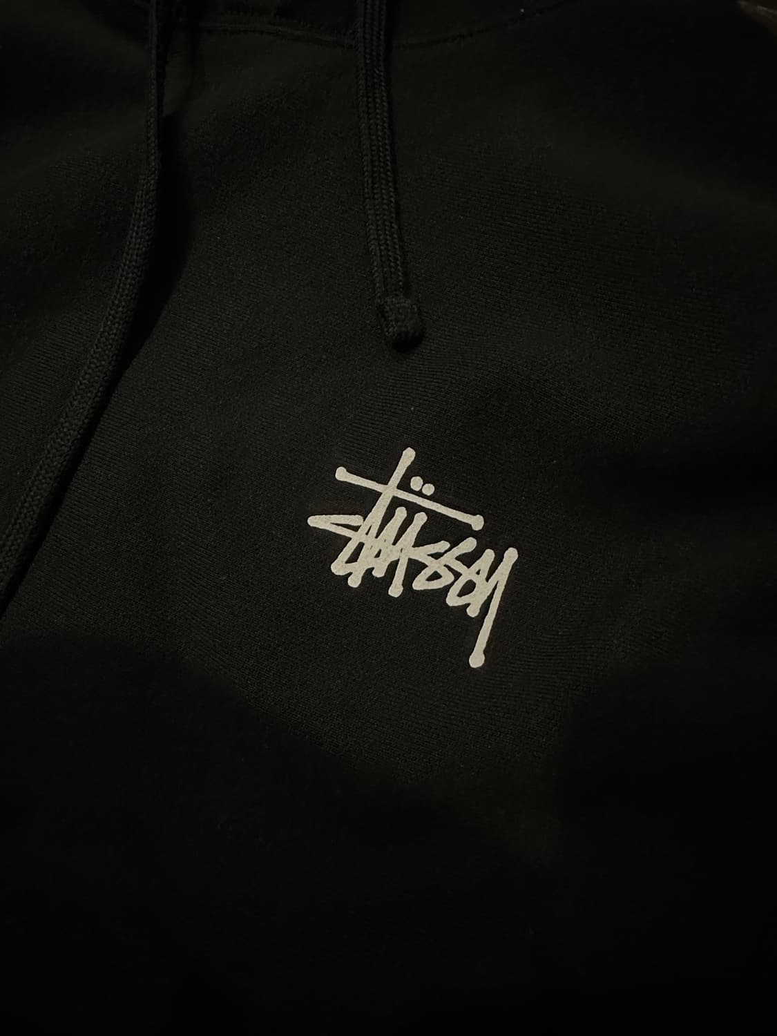 Stussy Basic Stussy Hoodie Black 상품이미지3