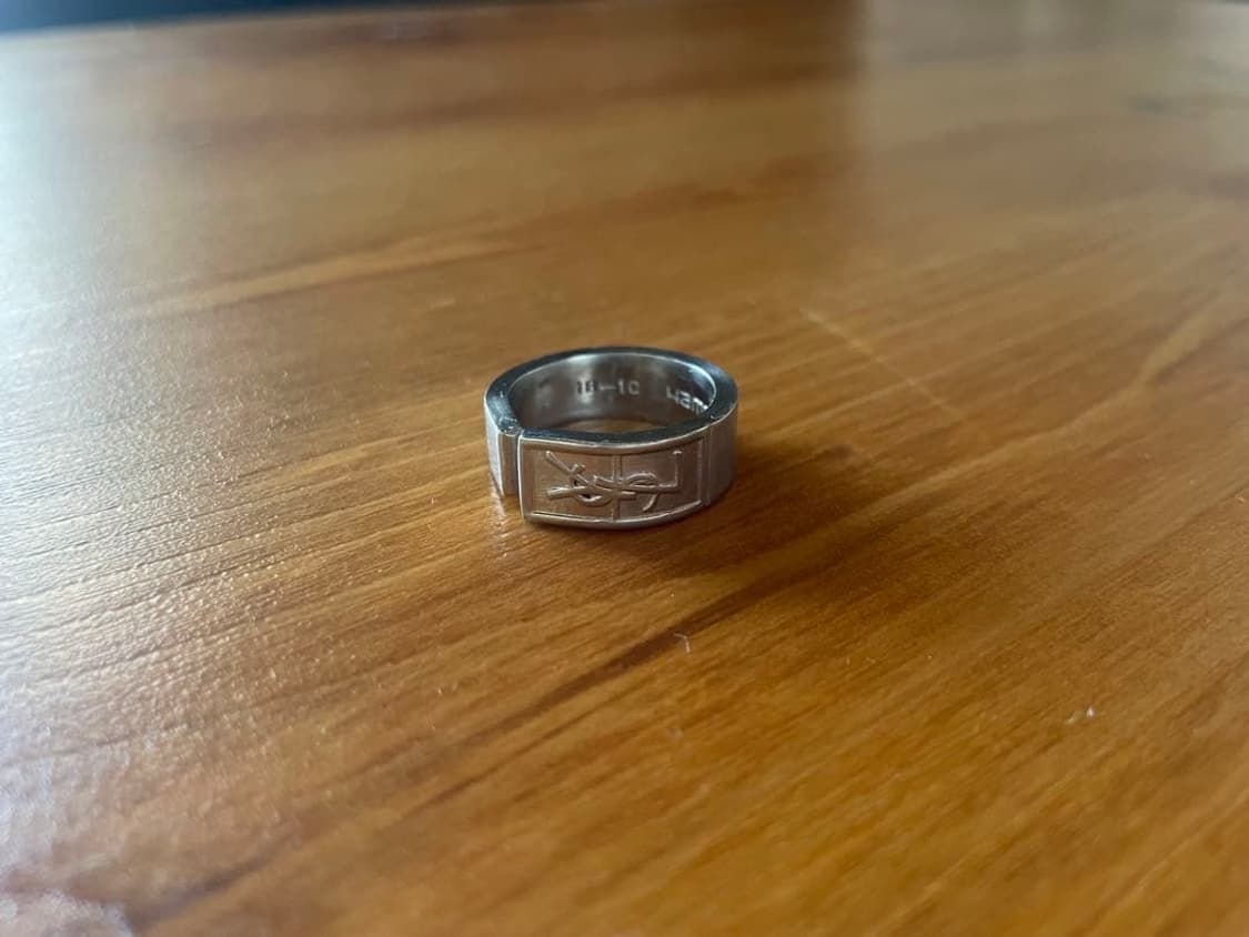 입생로랑 YSL 실버 스푼링 19호 반지 상품이미지4