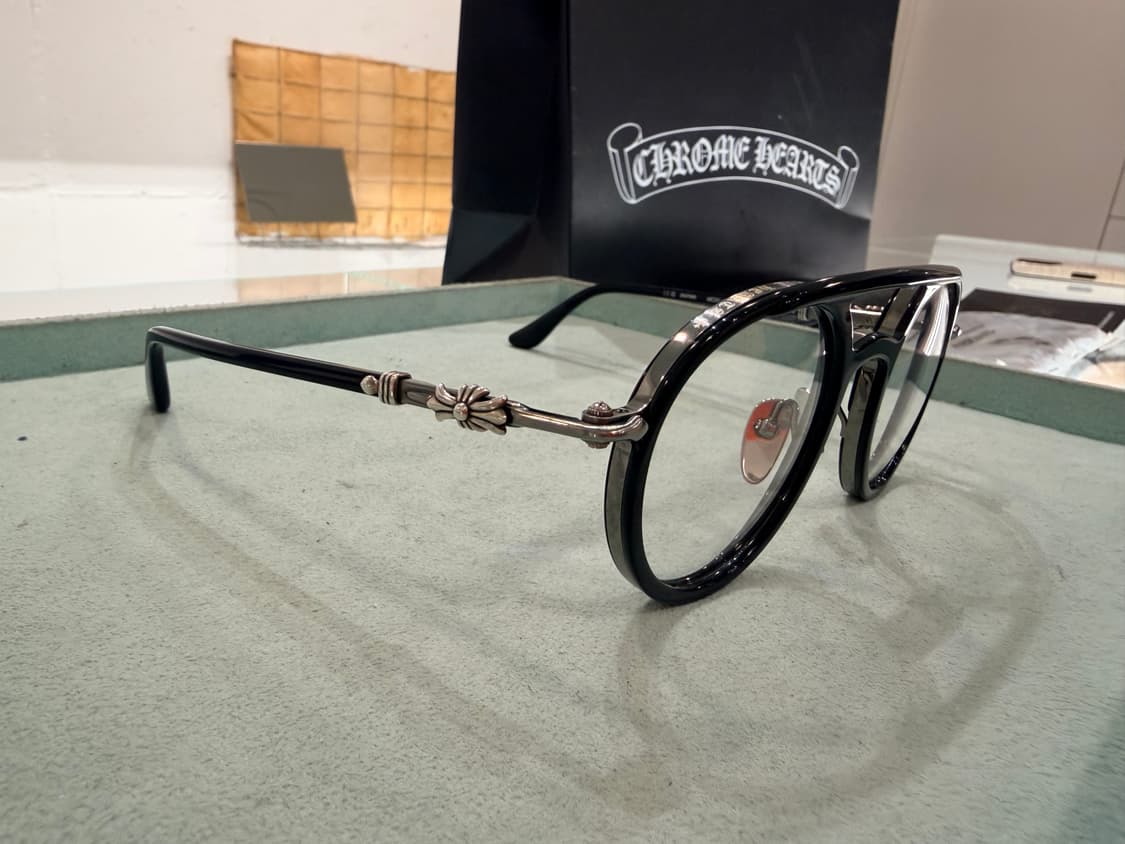 크롬하츠 LOVEBOAT 블랙 안경 상품이미지4