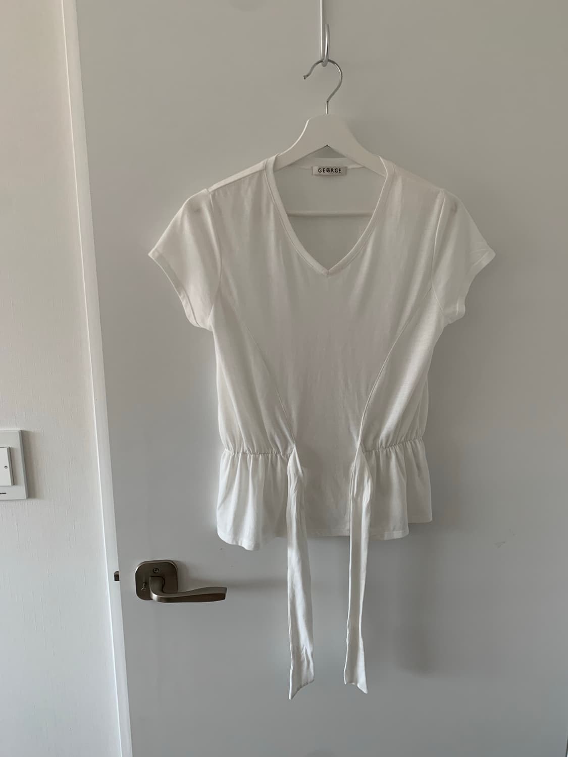 화이트 리본 티셔츠 상품이미지7