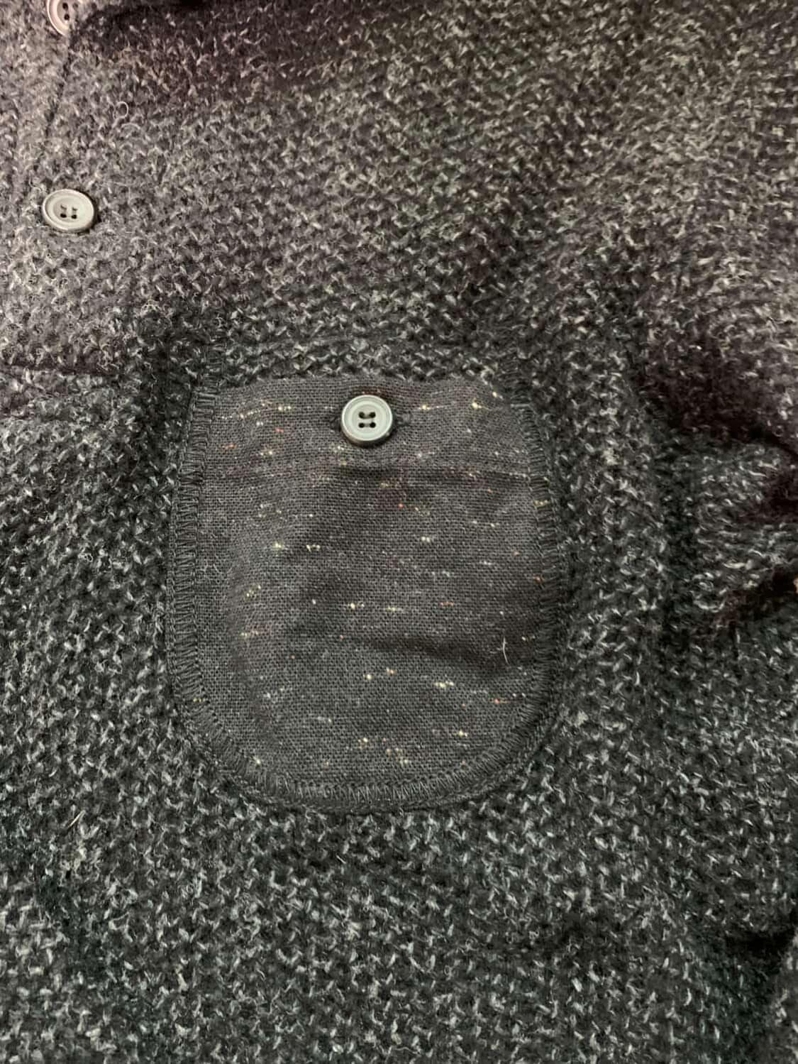 준야 와타나배 꼼데가르송 멜란지 니트 상품이미지3