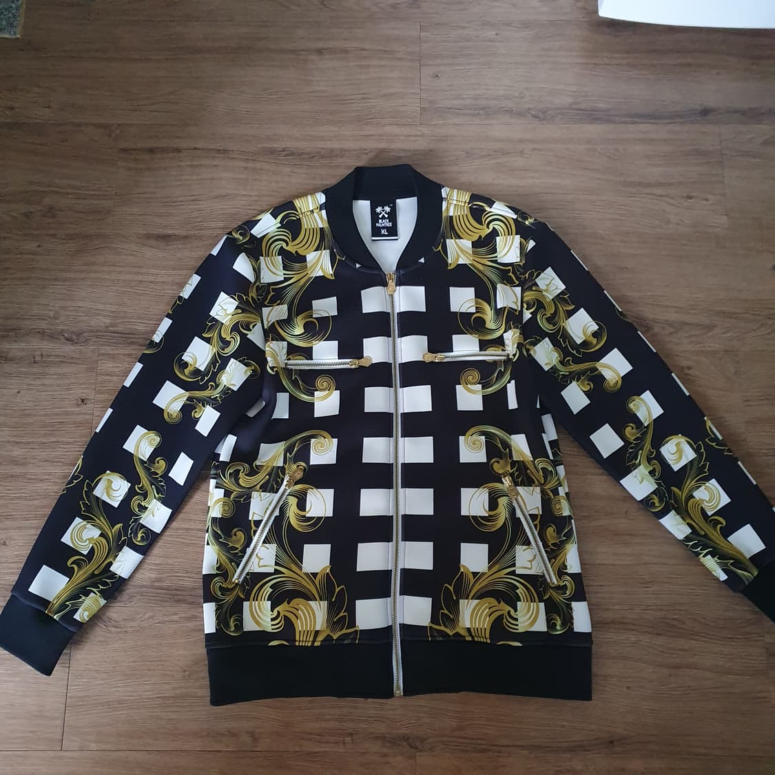 팜트리 네오프렌 블루종 자켓 상품이미지1