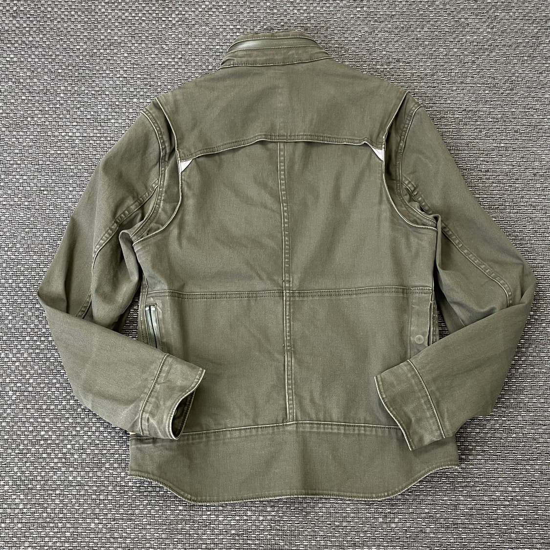 리바이스 화이트탭 카키 코튼 자켓 상품이미지2