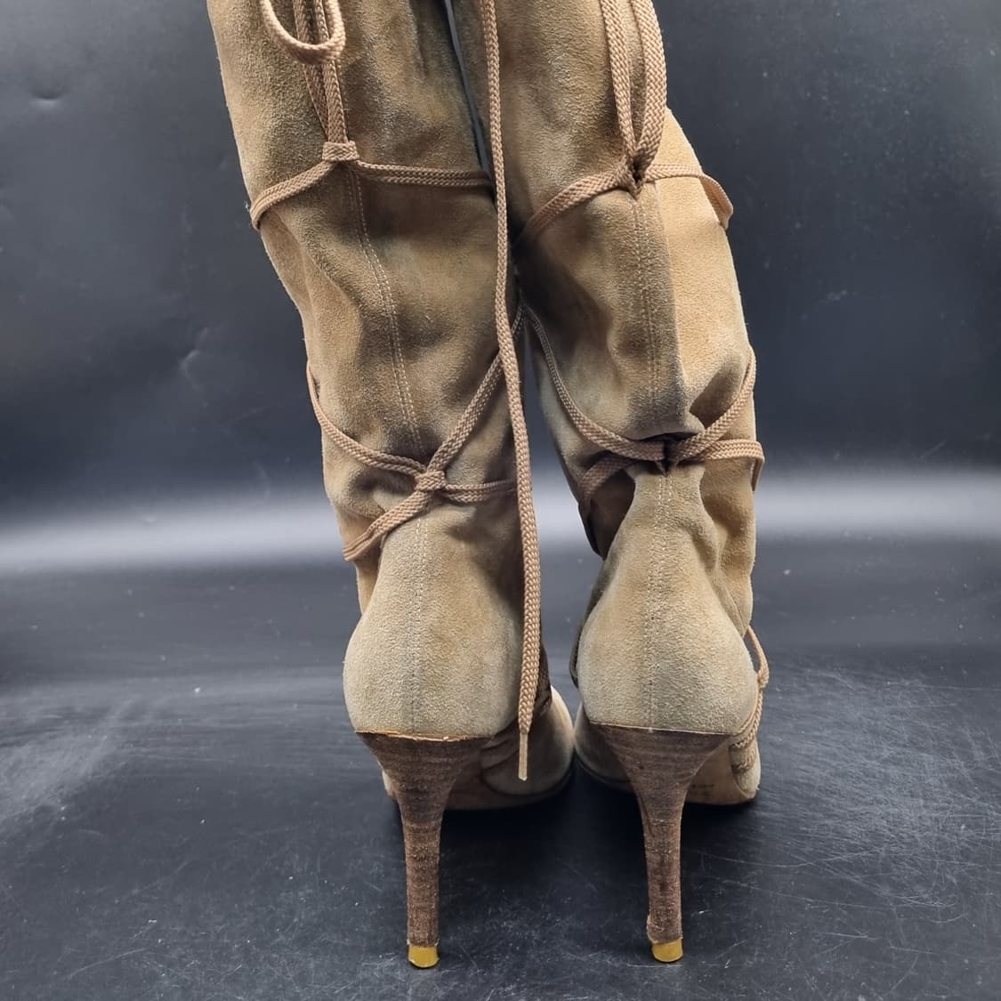 마이클코어스 스웨이드 여성부츠230 굽9 상품이미지4