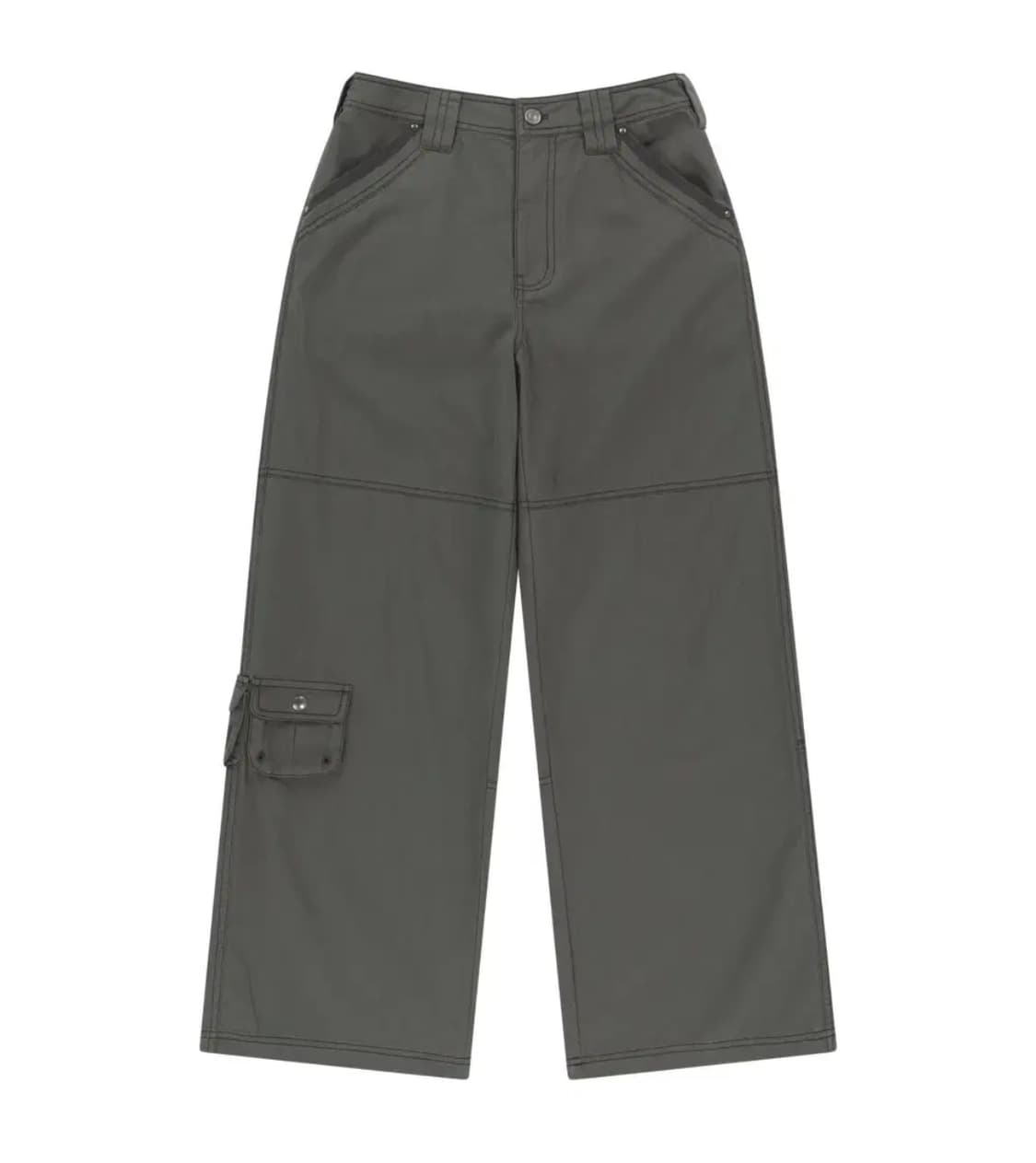 코이세이오 - SNAP WORK PANTS KHAKI 스냅워크팬츠 카키 상품이미지2