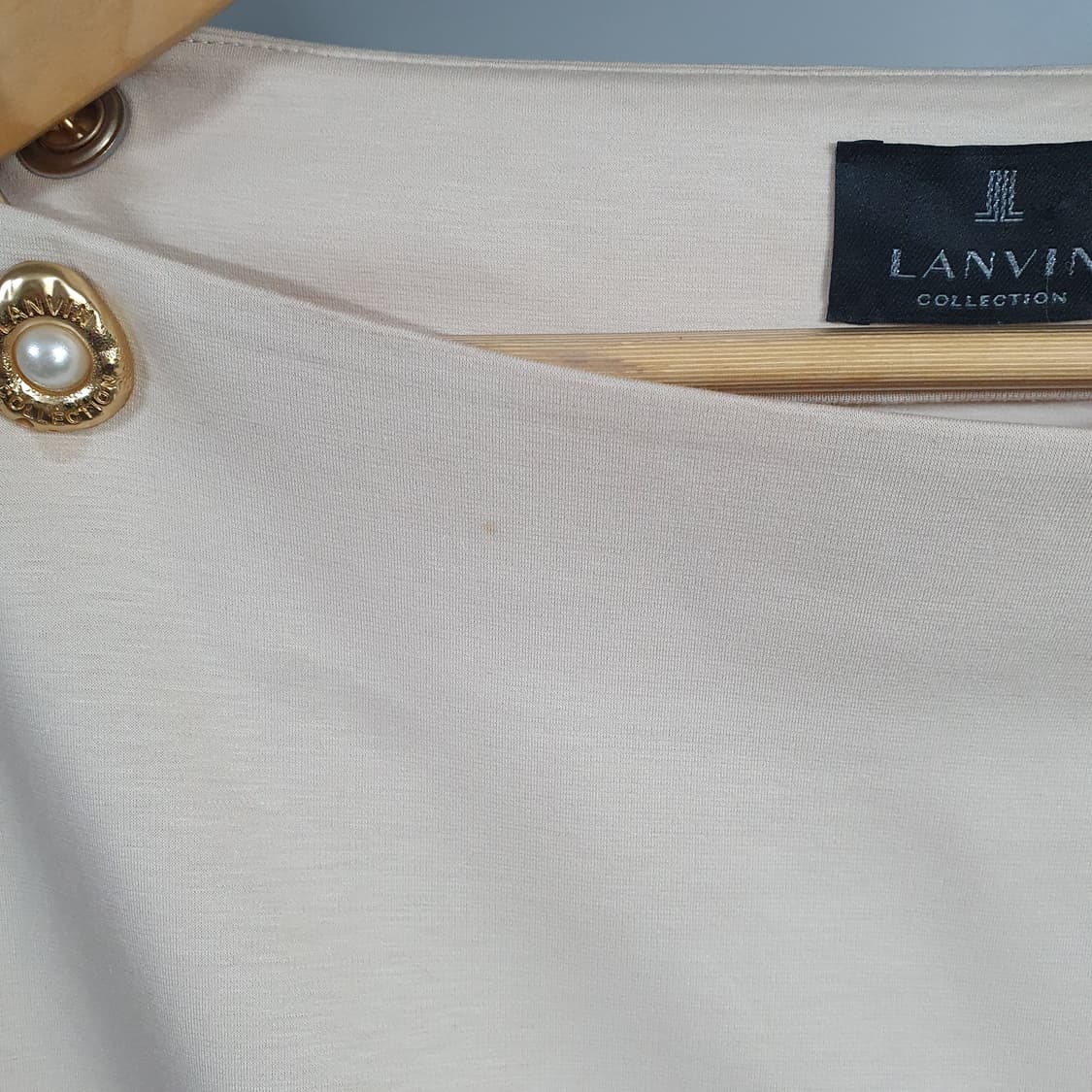 랑방 컬렉션 체인 스트랩 보트넷 하프 슬리브 탑 상품이미지6