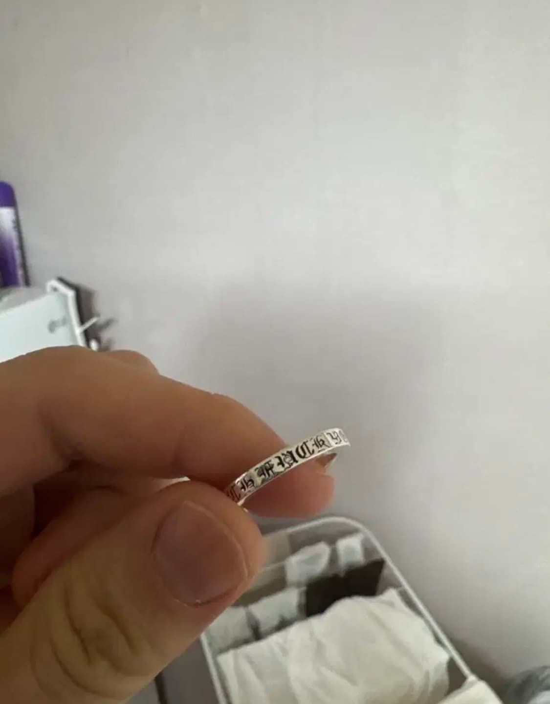 크롬하츠 퍽유링 포에버링 20호 18호 정품 보증서 구성 급처분 상품이미지5