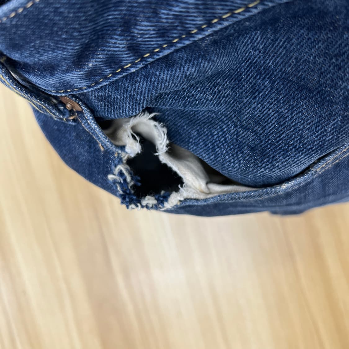 블루블루재팬 스트레이트 핏 데님 팬츠 32 상품이미지10