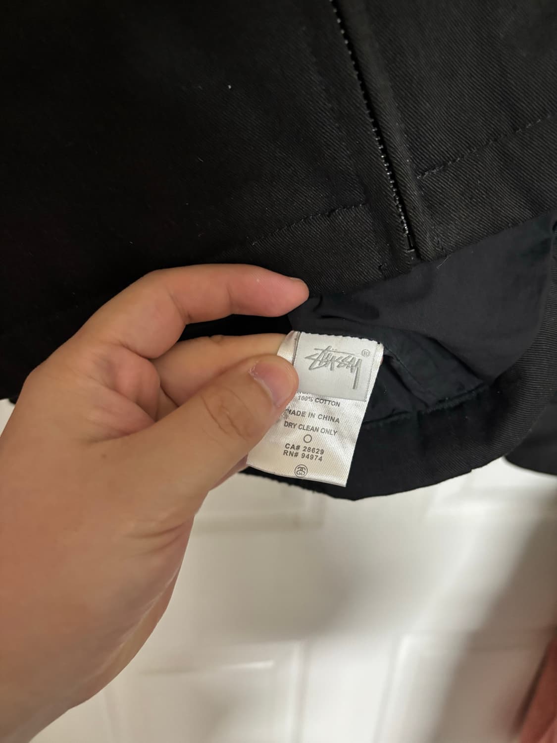 [L] 스투시 인터네셔널 백로고 자켓  상품이미지6