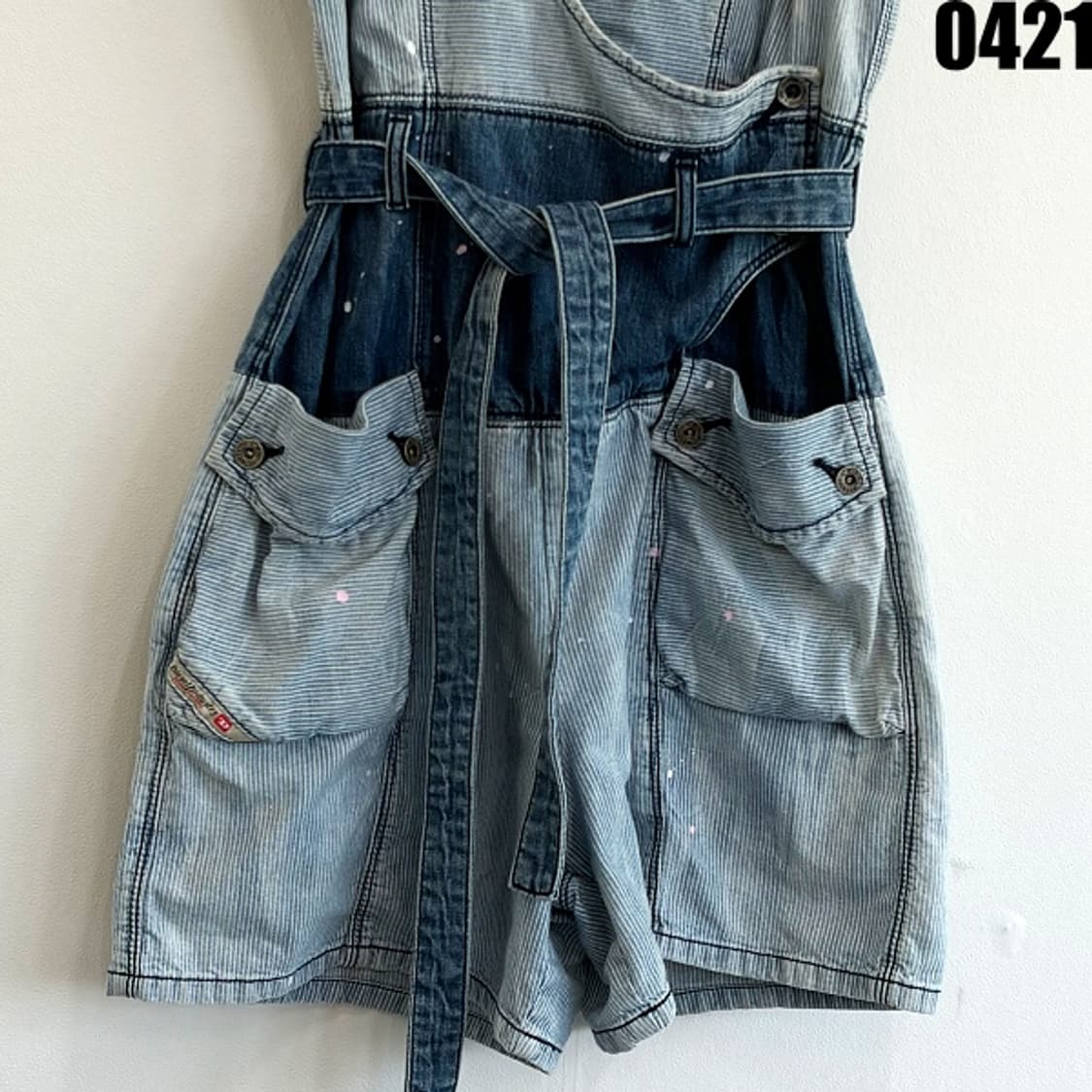 DIESEL 데님 점프수트 XXS 0421 상품이미지4