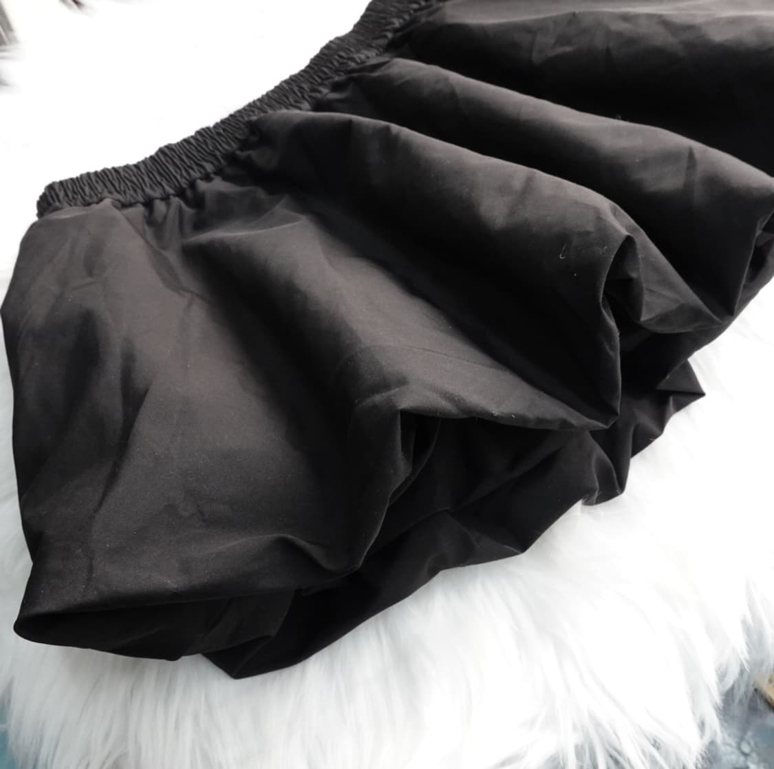 LEGNA(레그나) 벌룬 밴딩 숏스커트 (포켓O) 1866 상품이미지3