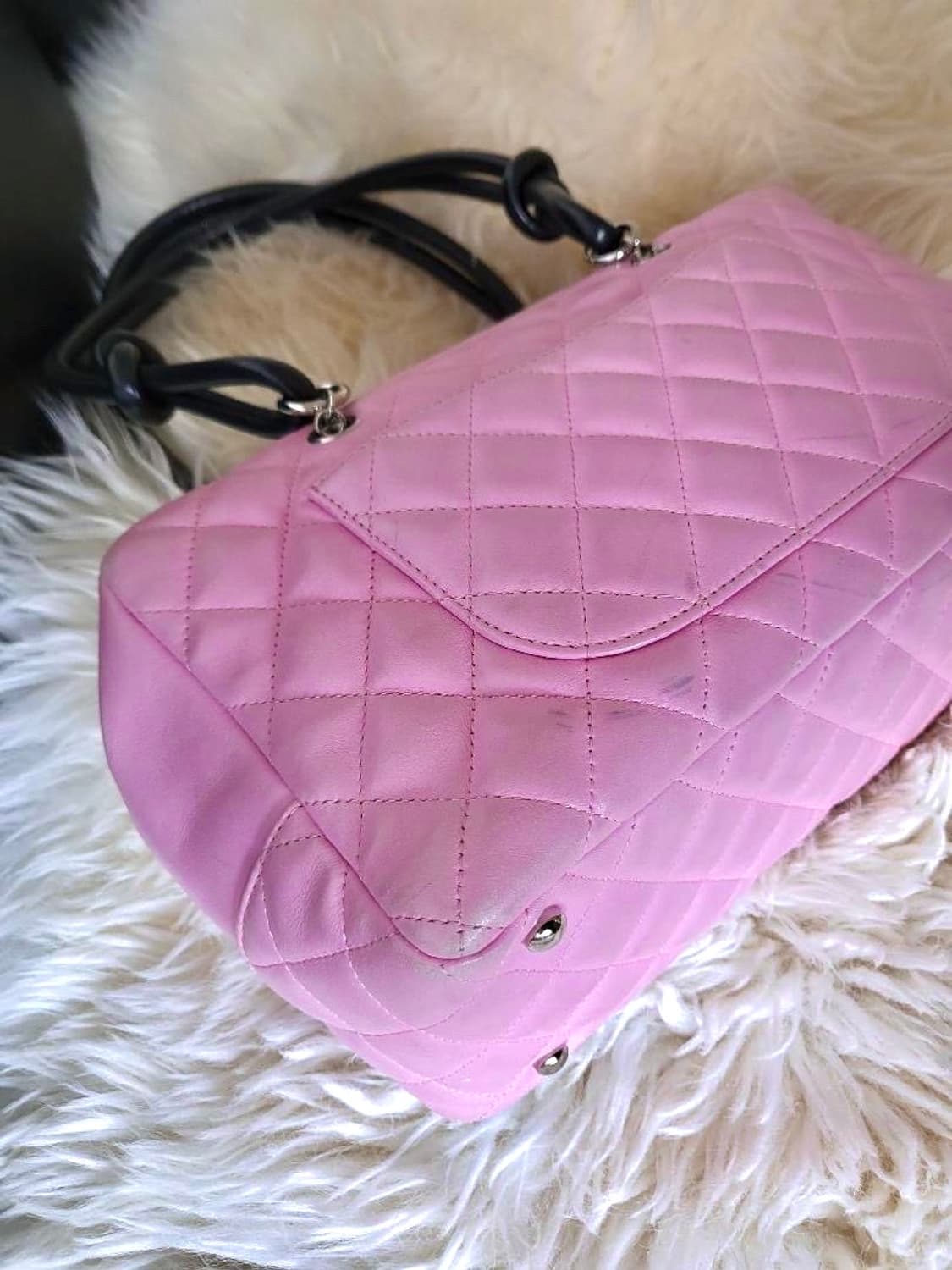 샤넬 깜봉 핑크 숄더백 상품이미지9