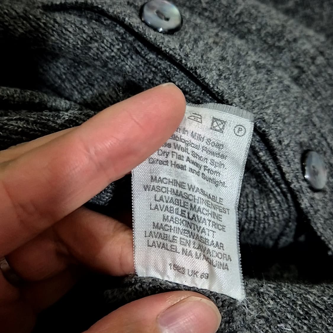 Burberry 버버리 기마 로고 가디건 상품이미지7