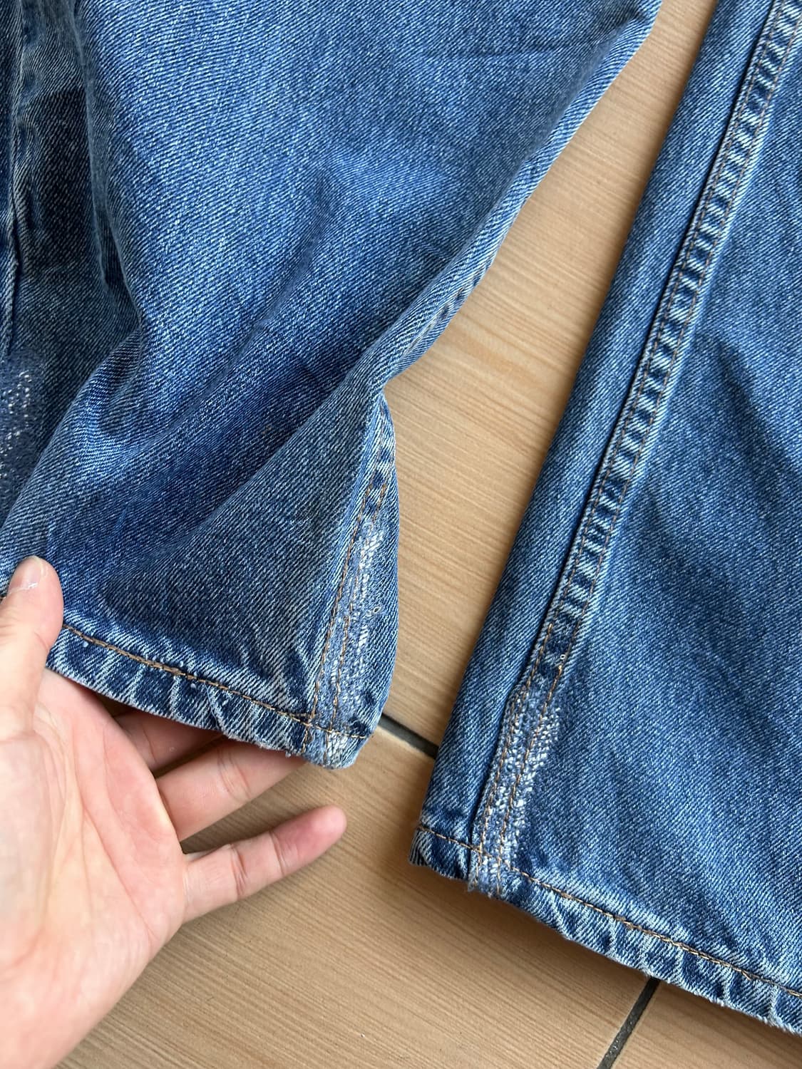 90‘s USA 리바이스 실버탭 루즈 38in 상품이미지3