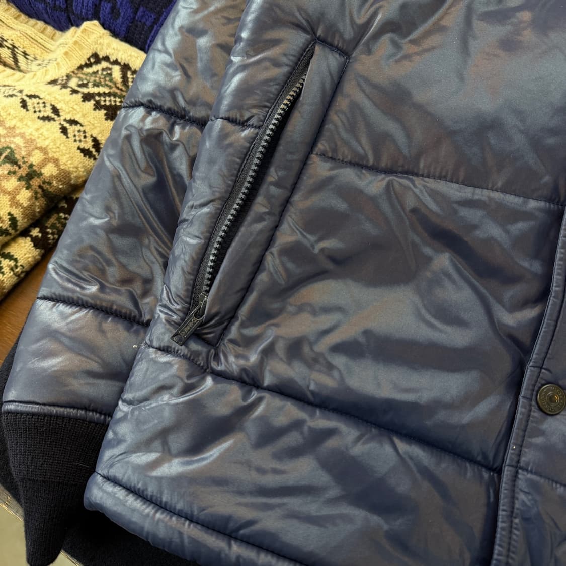 히스테릭 글래머 일본 생산  레이싱 프리마로프트 패딩 자켓 S 상품이미지5