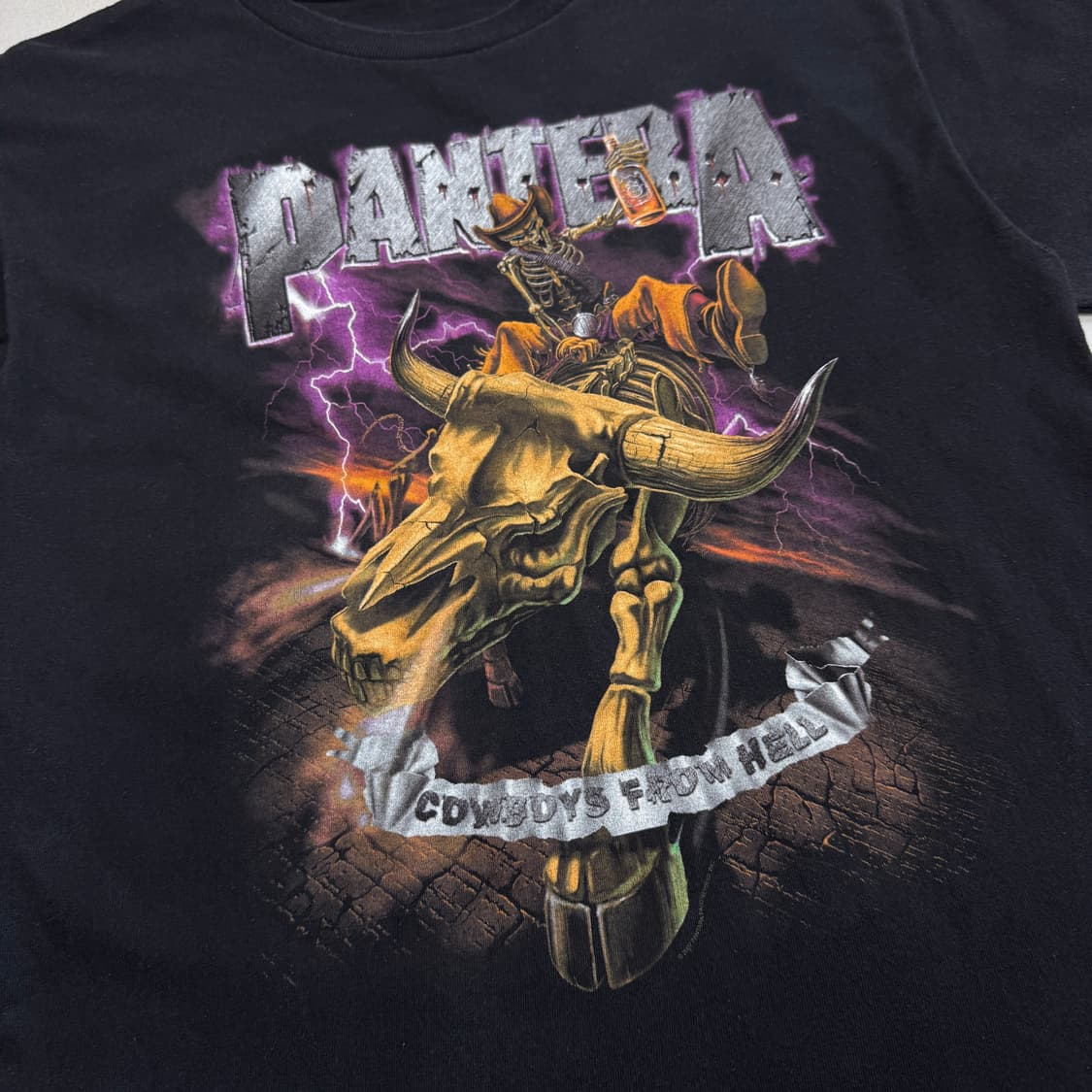 Pantera 판테라 빈티지 밴드티 락티 반팔 티셔츠 상품이미지3