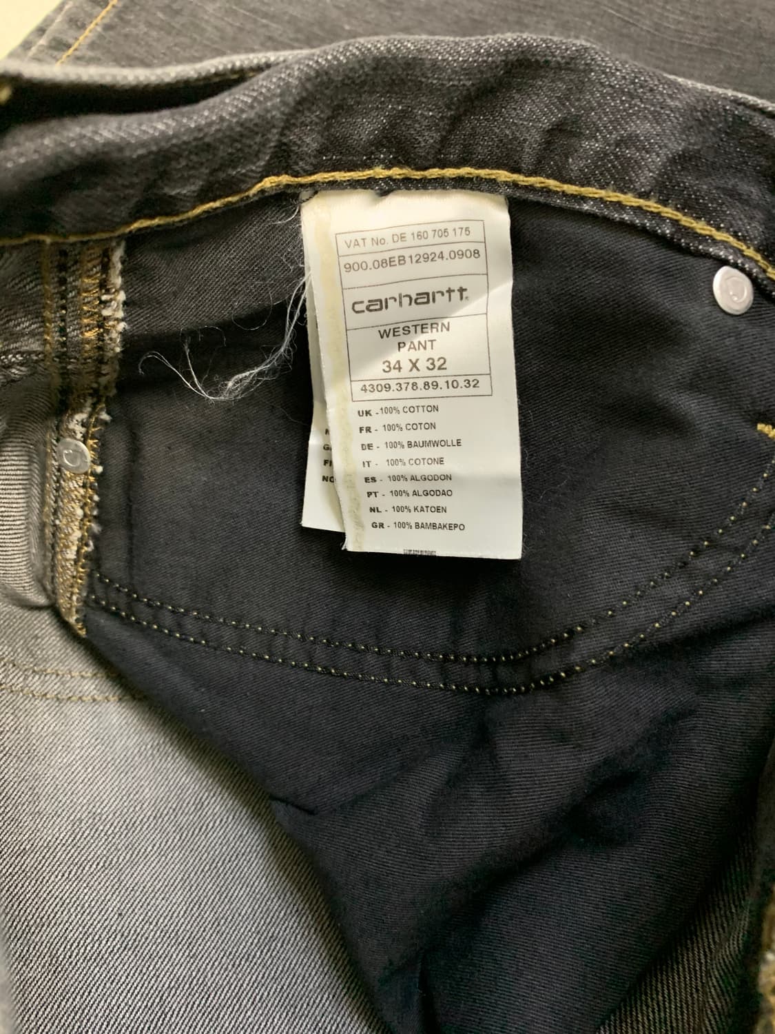 CARHARTT WESTERN PANT 상품이미지3