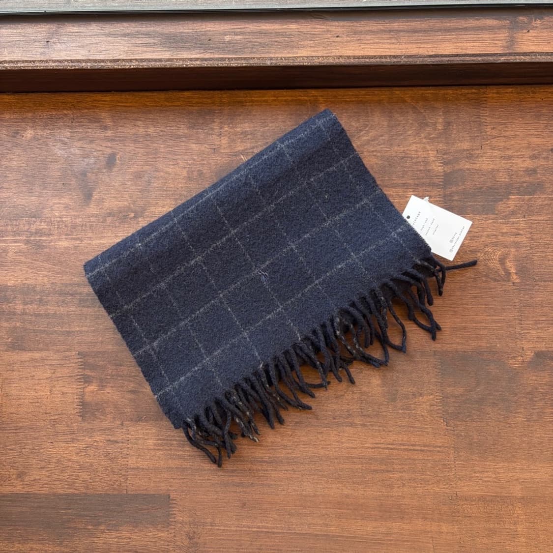 15485 - 폴로 랄프로렌 체크 울 머플러 (램스 울 100%) 상품이미지1