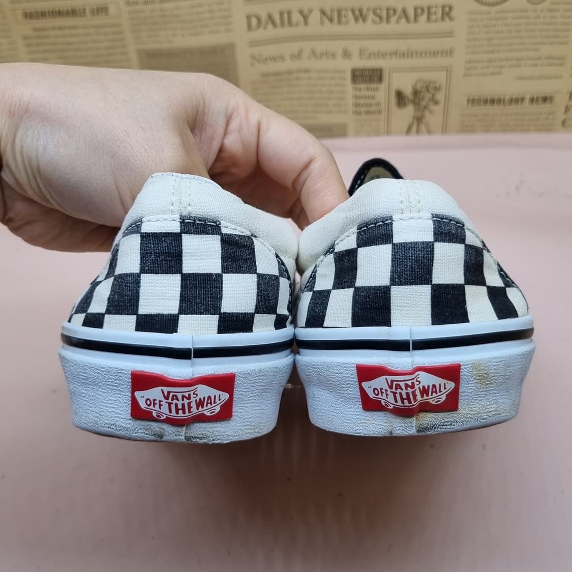 반스 체커보드 클래식 슬립온 255 상품이미지4