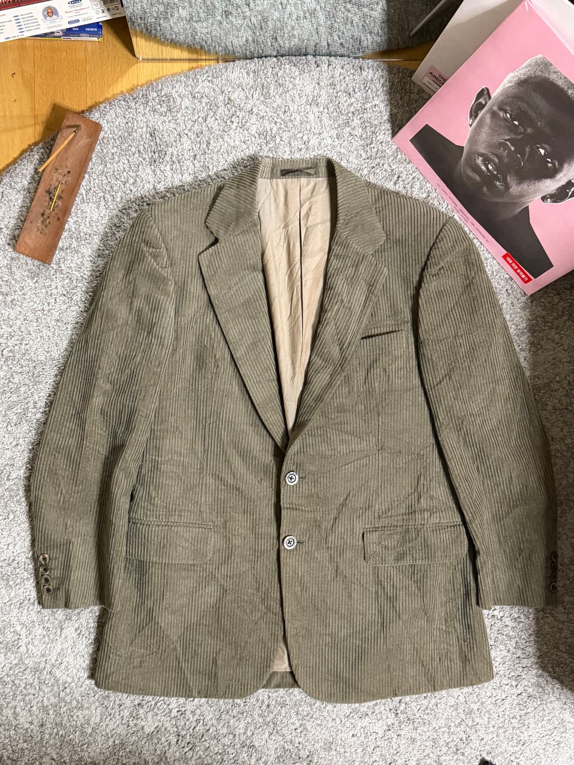 버버리 코듀로이 블레이저 상품이미지4