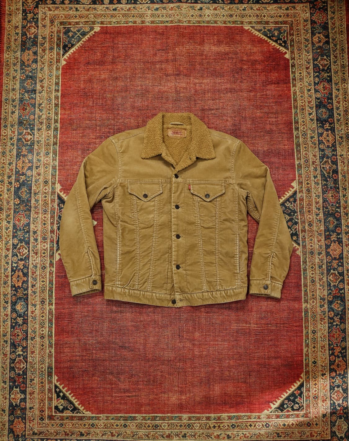 00s 빈티지 리바이스 코듀로이 쉐르파 자켓 판매 상품이미지1