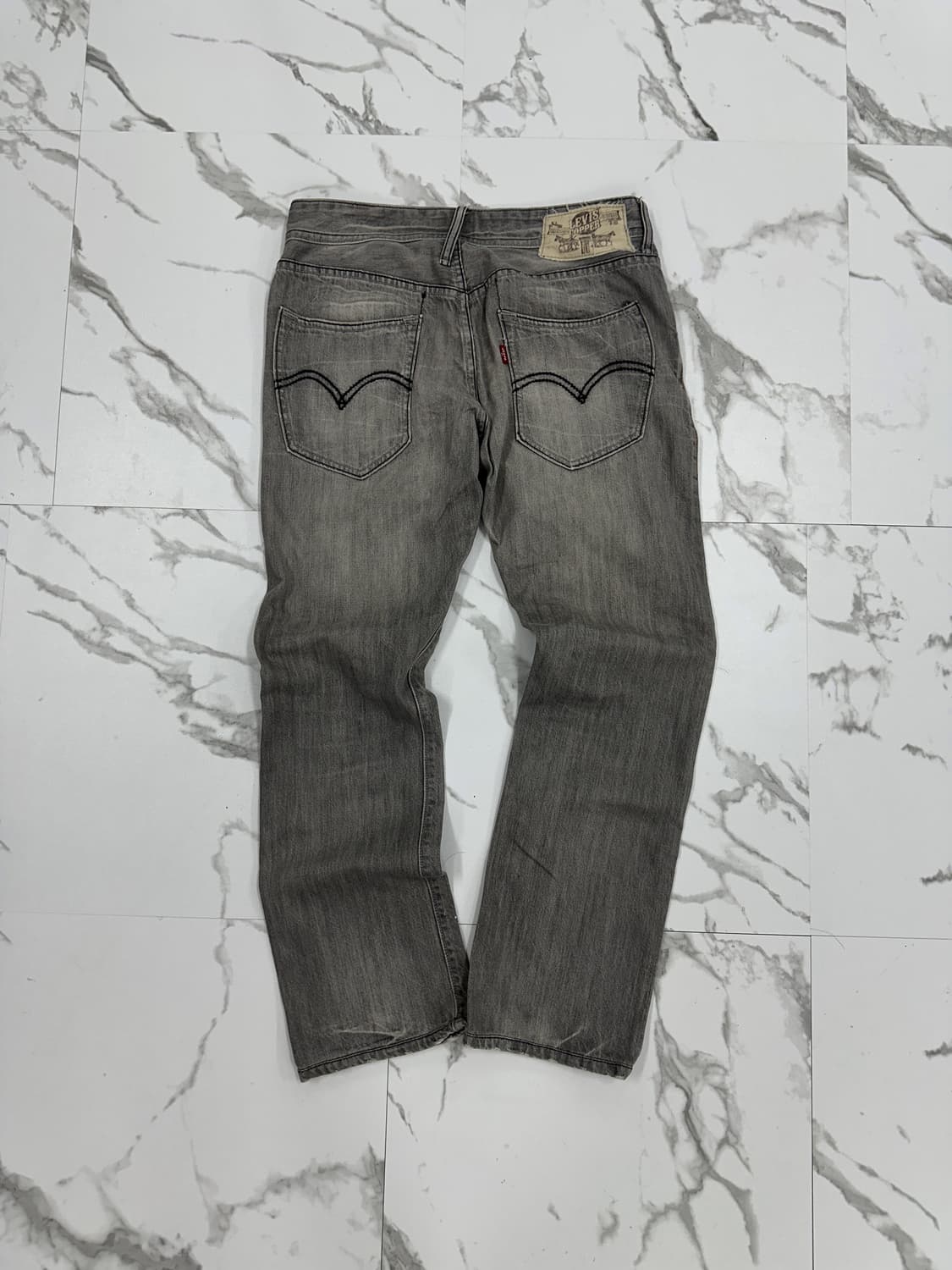 Levi's 리바이스 Copper 그레이 웨스턴 데님 팬츠 상품이미지2
