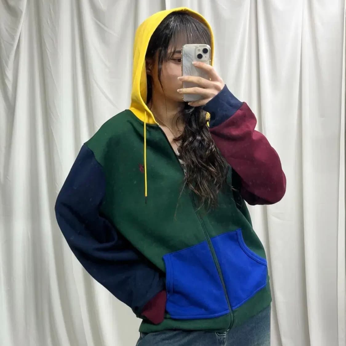 Polo 4color hood zip-up 상품이미지3