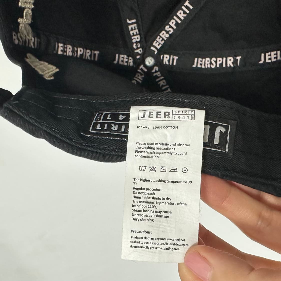 지프 jeep 볼캡 상품이미지6