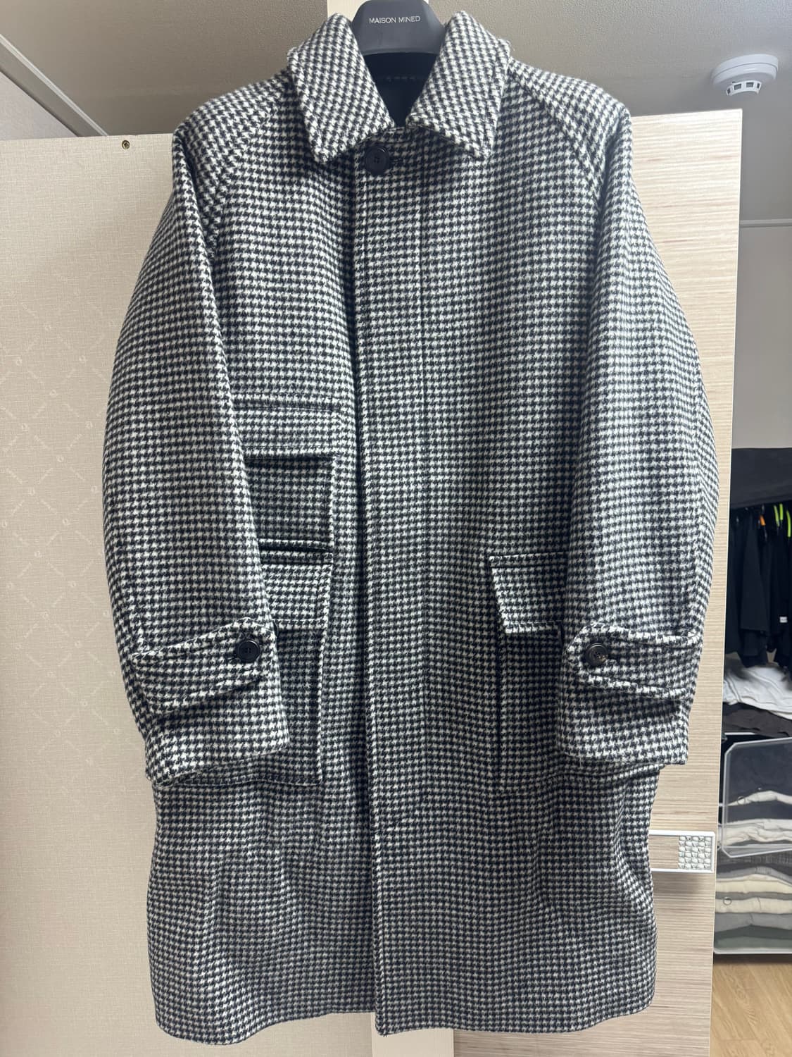 코모도 / 하운드 투스 코트 / L 상품이미지1