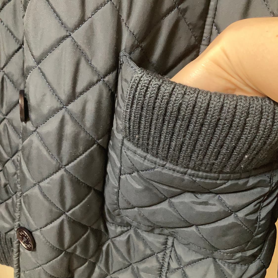 라코스테 퀼팅 후드 자켓 상품이미지6