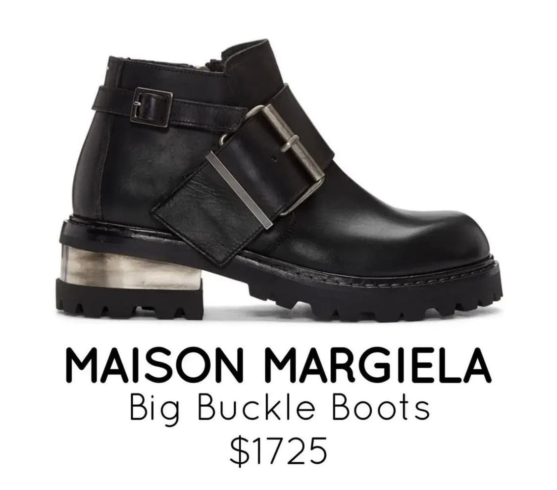 마르지엘라 빅 버클 부츠  상품이미지10