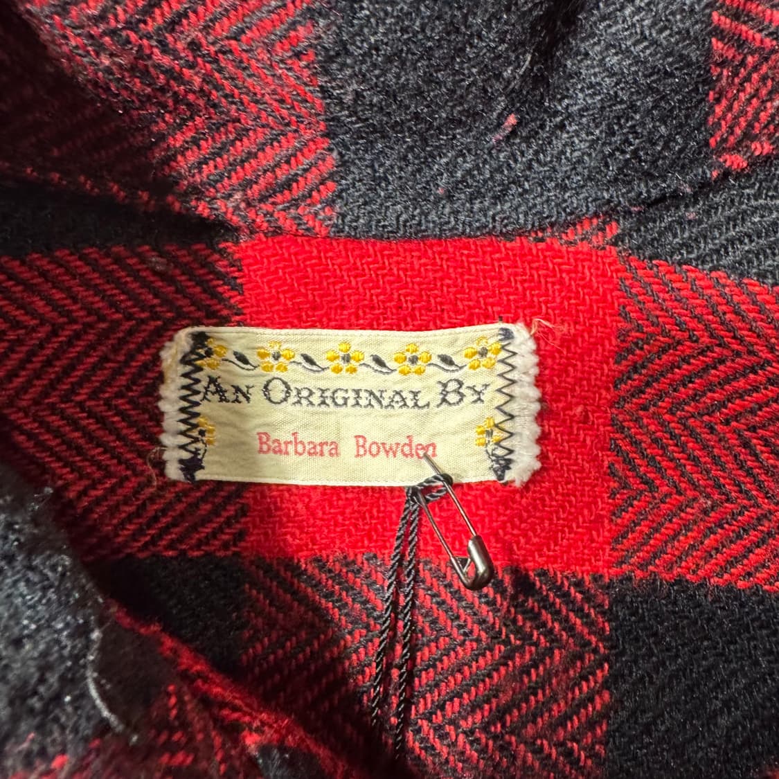 빈티지 플란넬 셔츠 레드 ( 105/OLD-8183 ) 상품이미지3