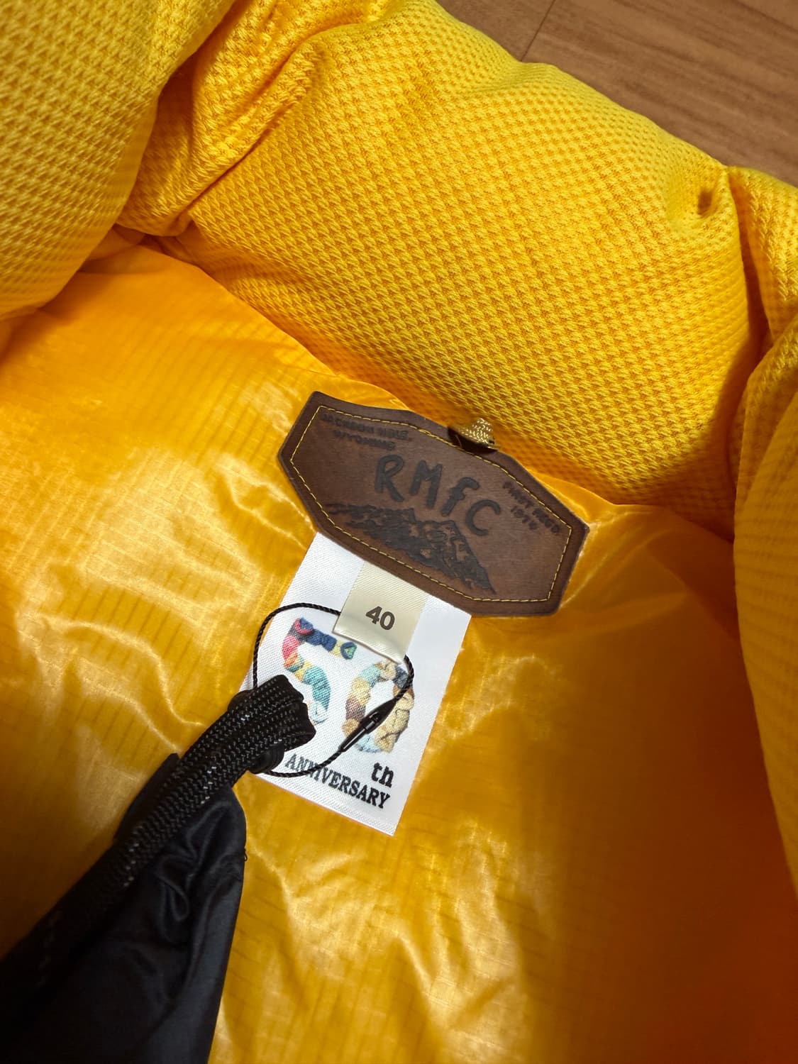 록키마운틴 NS패딩 신형 40 옐로우(새제품) 상품이미지4