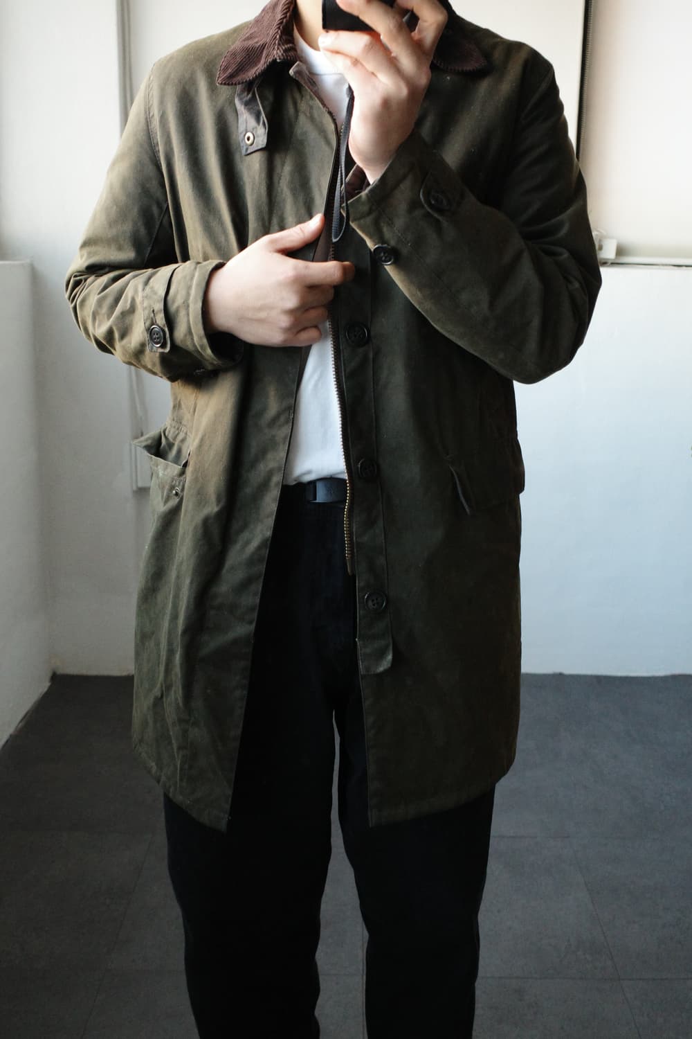 바버 나린 왁스 자켓  상품이미지2