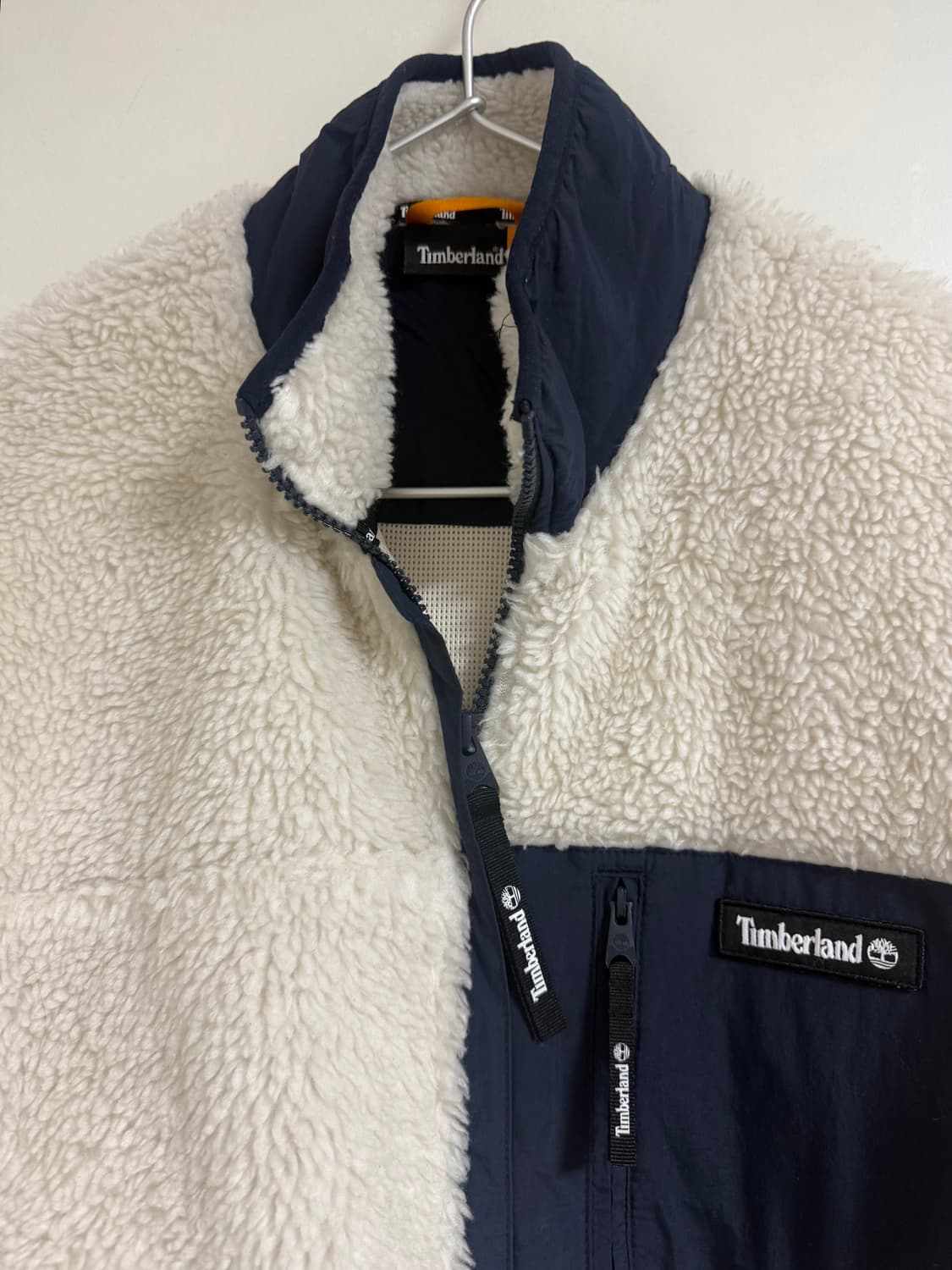 팀버랜드 보아 플리스 집업 롱 자켓 XS 상품이미지2