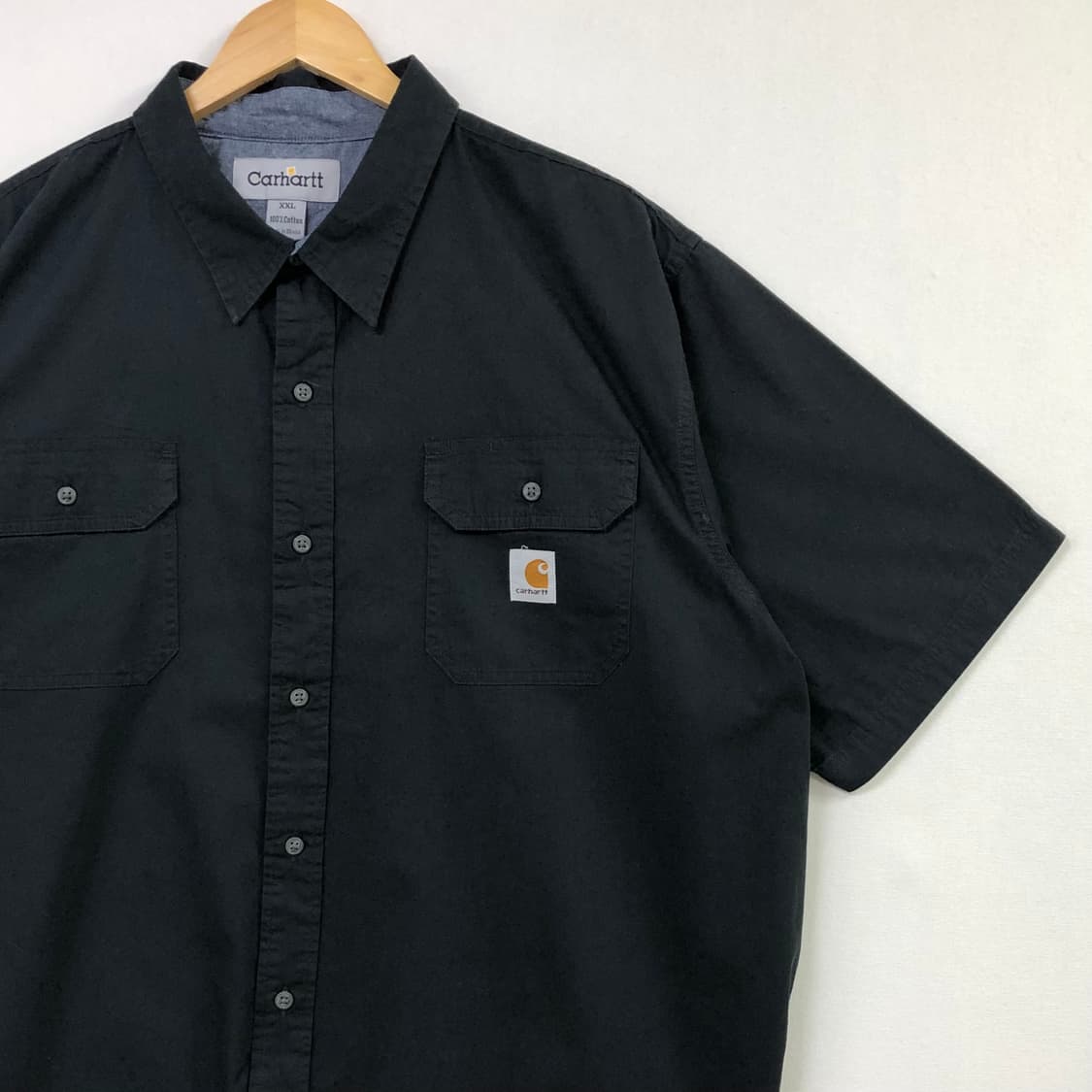 Xxl 칼하트 블랙 워크 셔츠 상품이미지1