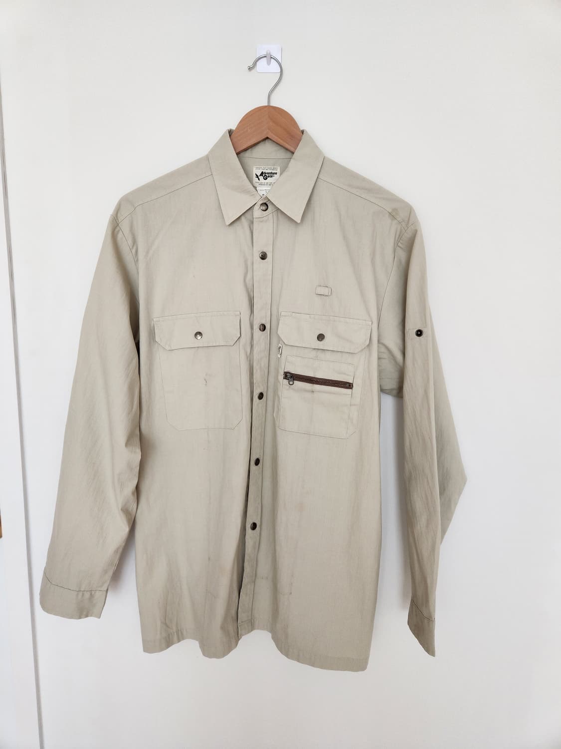 남자 일본빈티지 어드벤처기어 셔츠 XL 상품이미지1