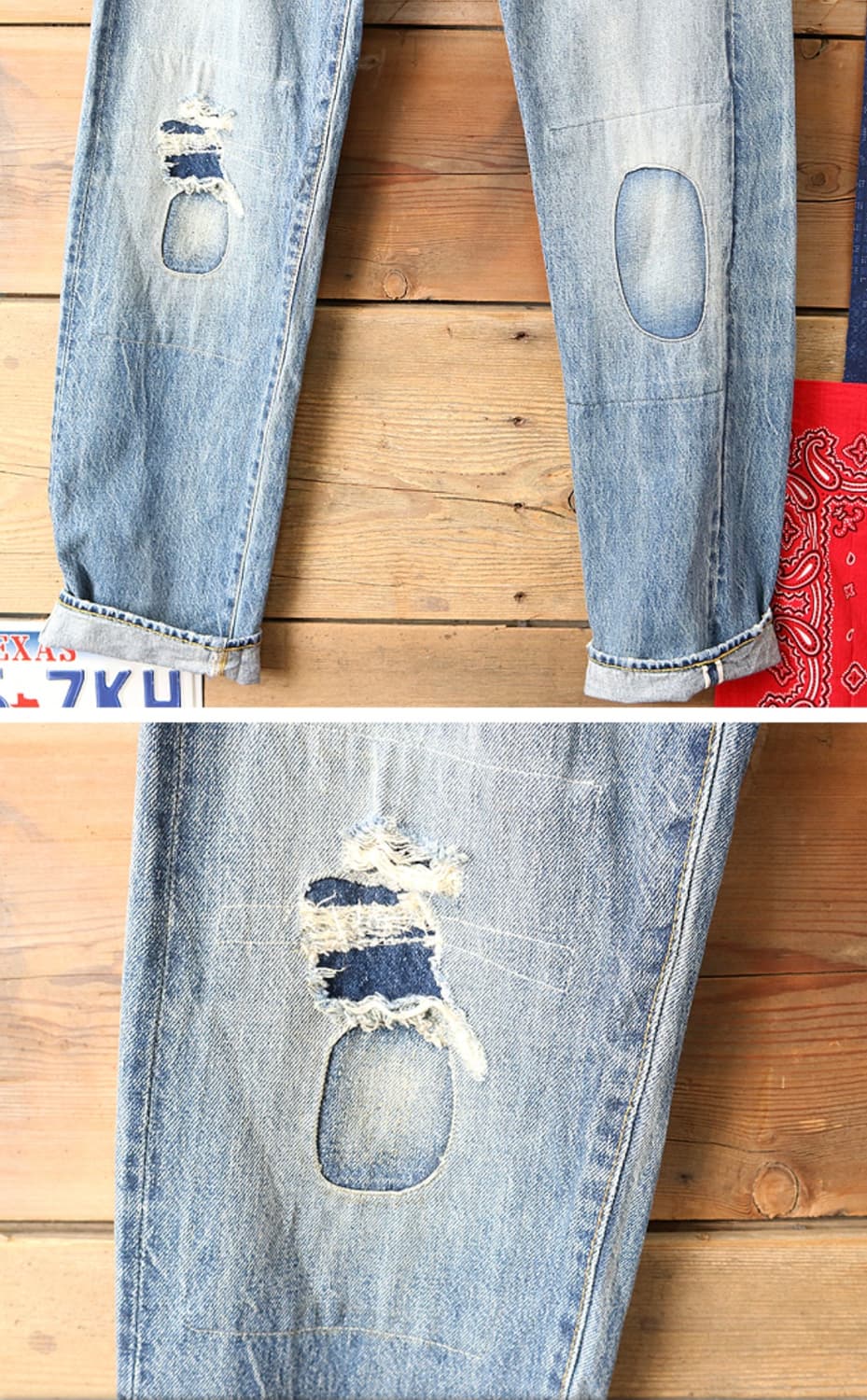 LVC LEVIS 리바이스 54 501ZXX 빅E 셀비지 데님 1954년 상품이미지5