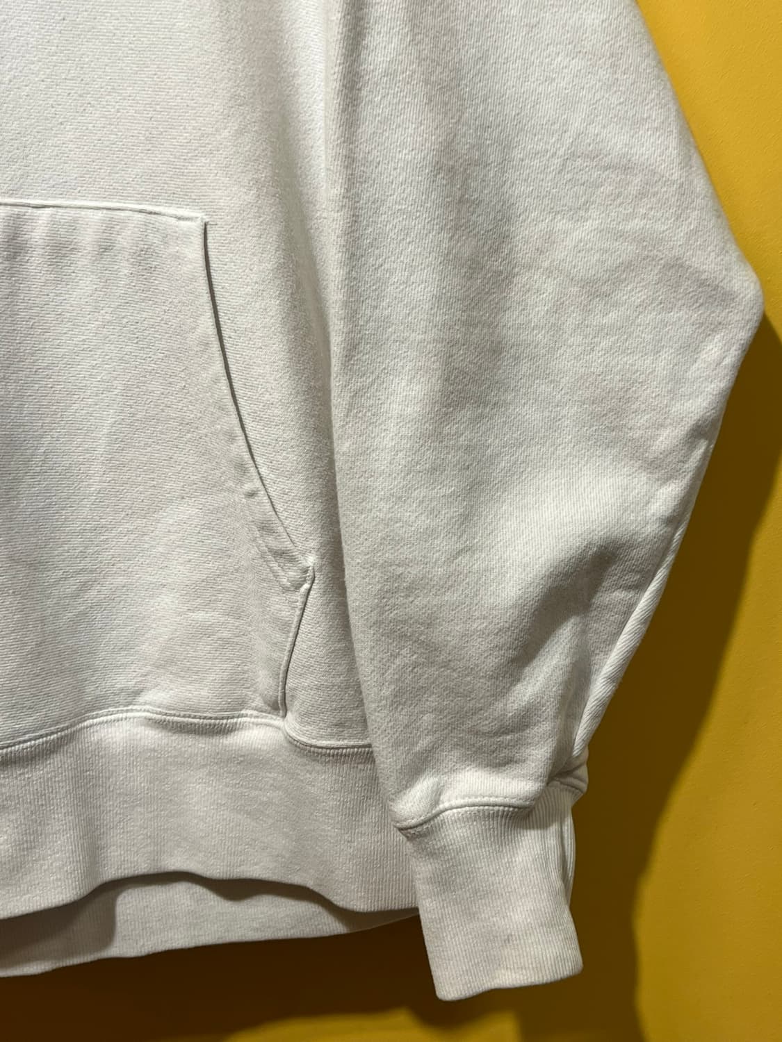 [L] 챔피온 블루택 리버스위드 후드 티셔츠 화이트 상품이미지5