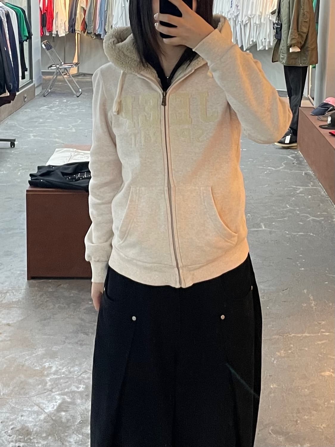 지프 패치로고 후드집업 H1638 상품이미지1