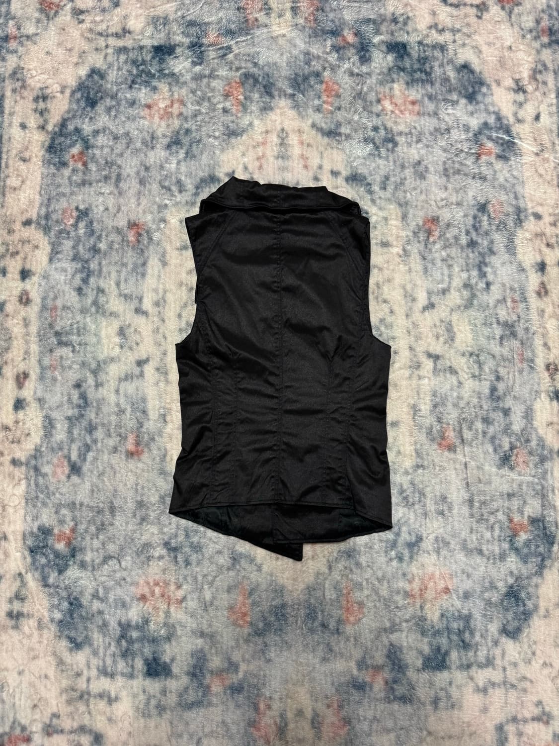 Fuga high neck sleeveless rider jacket 상품이미지8