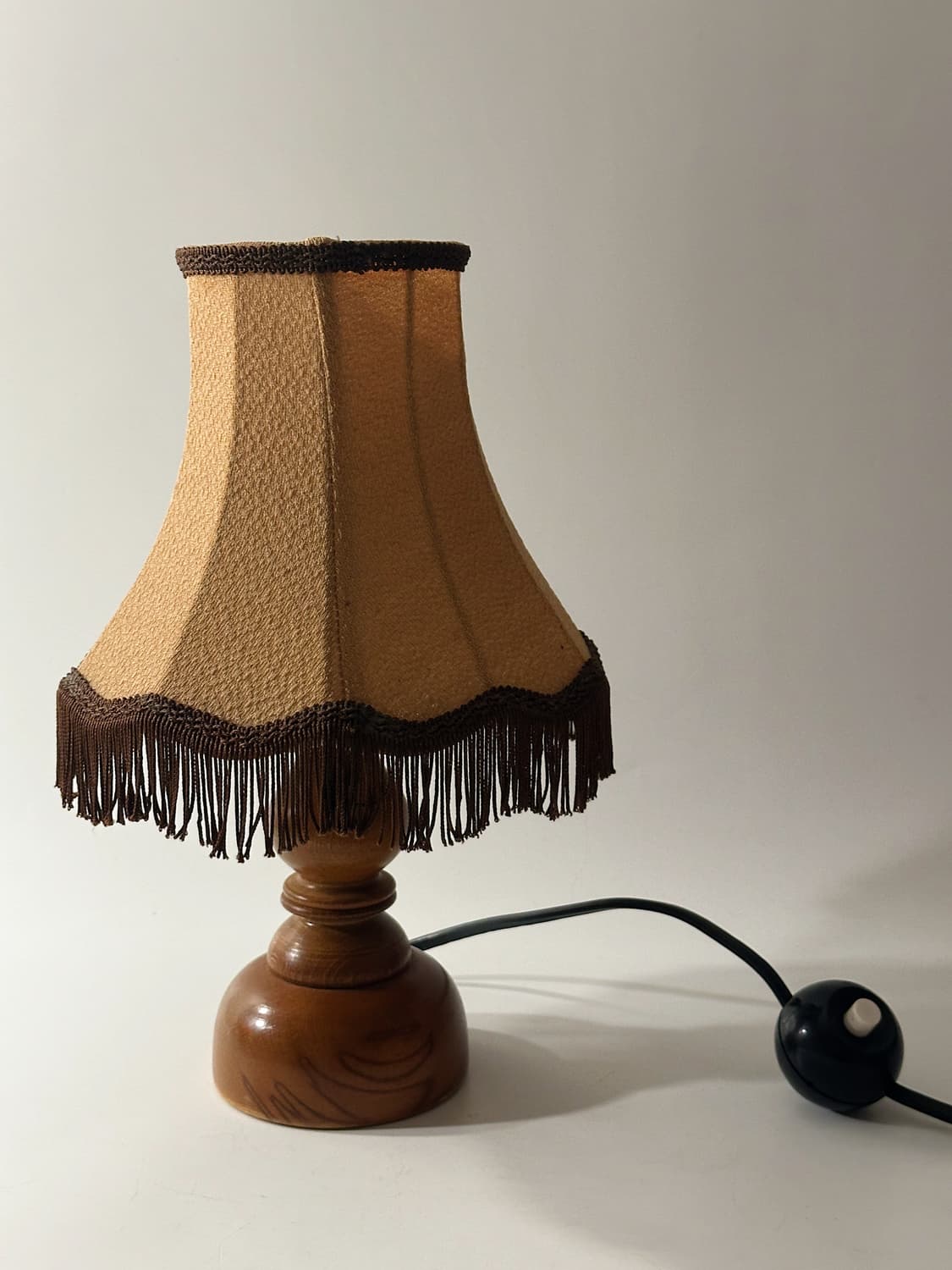 70’s 독일 VEB 빈티지 패브릭 테이블 조명 램프 레트로 앤틱 미드센 상품이미지3