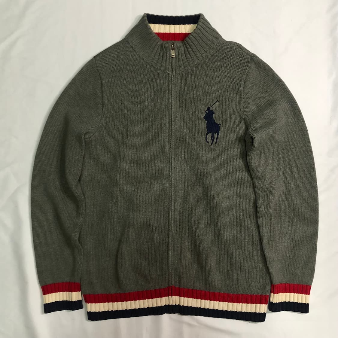 폴로 랄프로렌 빅포니 그레이 집업 상품이미지2